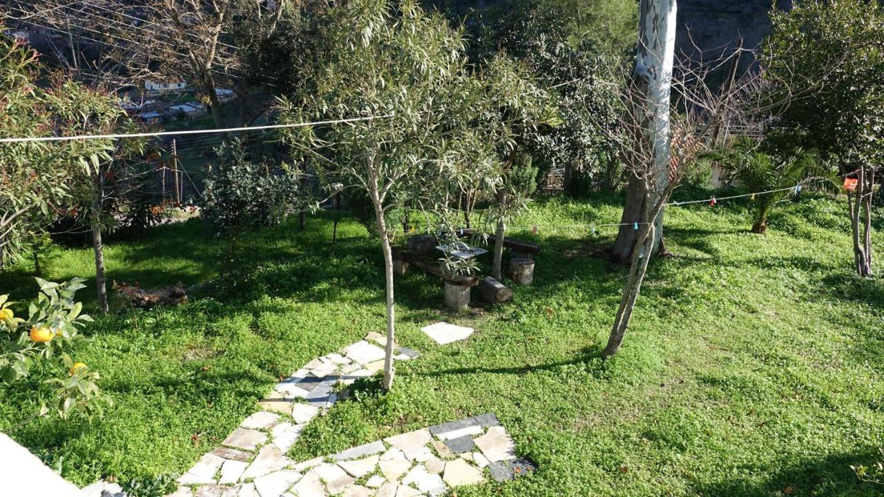 The Old Olive Mill House Aegae Exterior foto