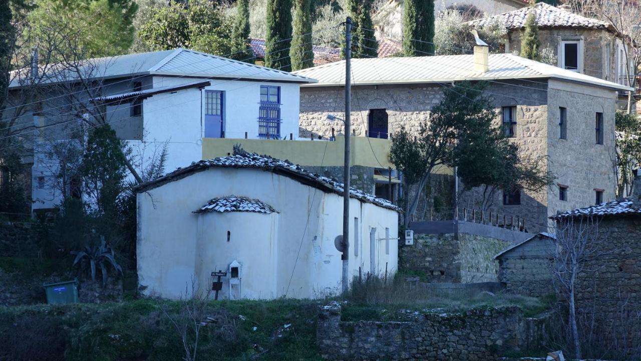 The Old Olive Mill House Aegae Exterior foto