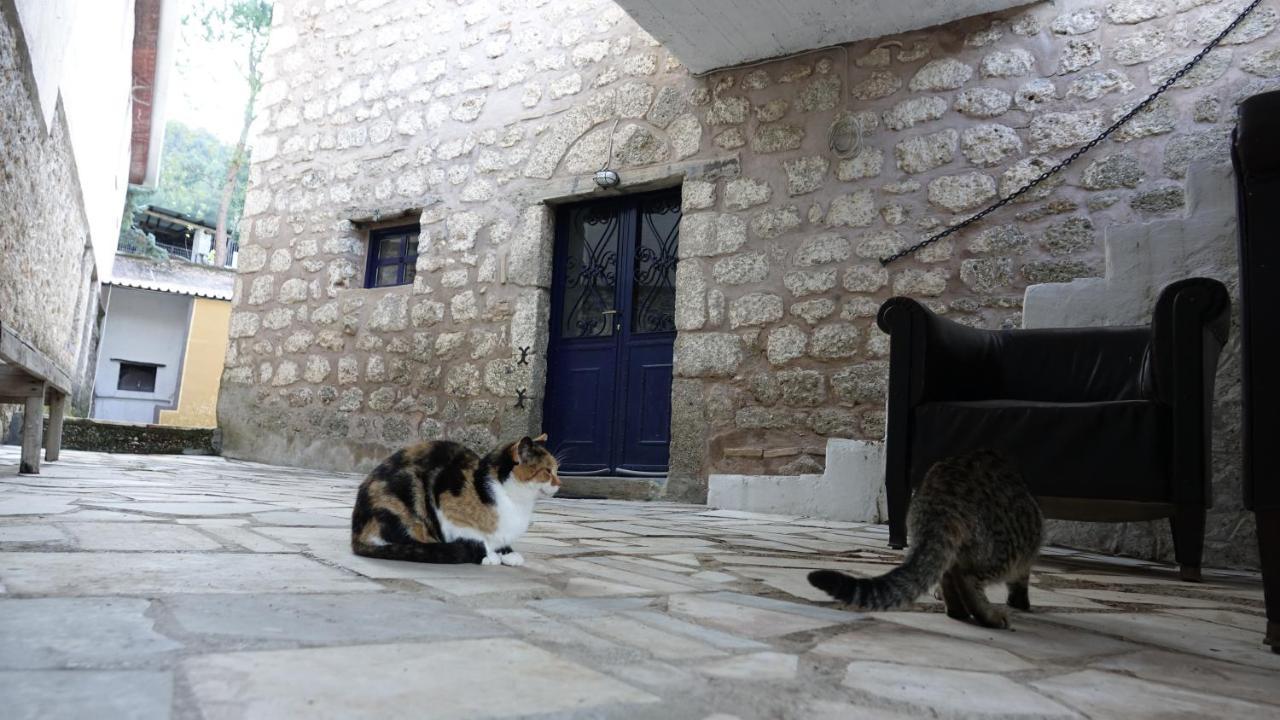 The Old Olive Mill House Aegae Exterior foto